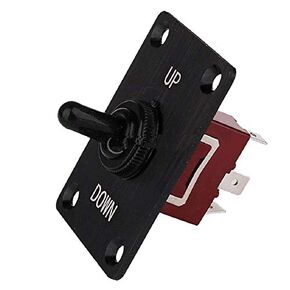 Toggle Switch, DC12V Toggle Switch On/Off Up/Down Trim Tab Panel Breaker for RV Caravan Marine Boat