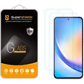 Supershieldz (2 Pack) Designed for Samsung Galaxy A35 5G Tempered Glass Screen Protector, Anti Scratch, Bubble Free