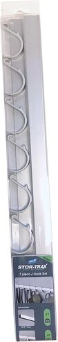 Stor-All Rack Wall Mount with Hooks, Made of Steel, Folding, Hang Rope, Garden Shovels, Electrical Cords.… (Bike & J-Hook Kit) in Saudi Arabia