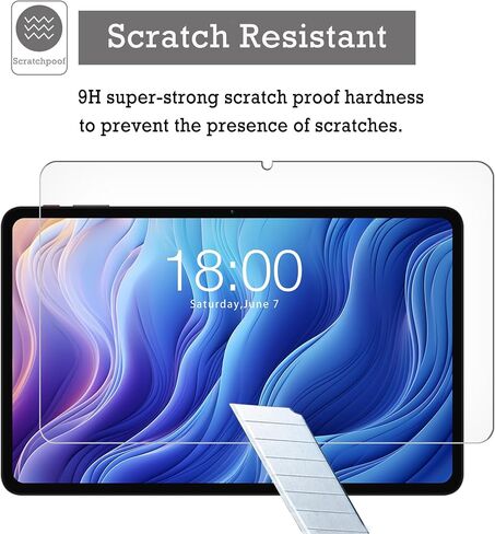 2PACK 9H Hardness Tempered Glass Screen Protector for TECLAST T60 12" Tablet in Saudi Arabia