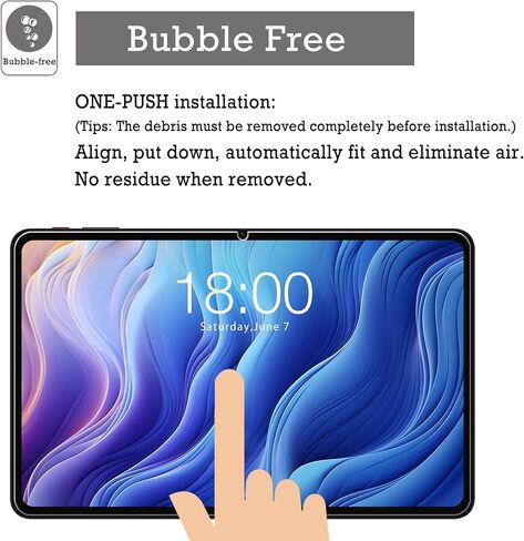 2PACK 9H Hardness Tempered Glass Screen Protector for TECLAST T60 12" Tablet in Saudi Arabia