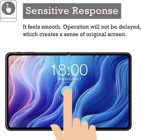 2PACK 9H Hardness Tempered Glass Screen Protector for TECLAST T60 12" Tablet in Saudi Arabia