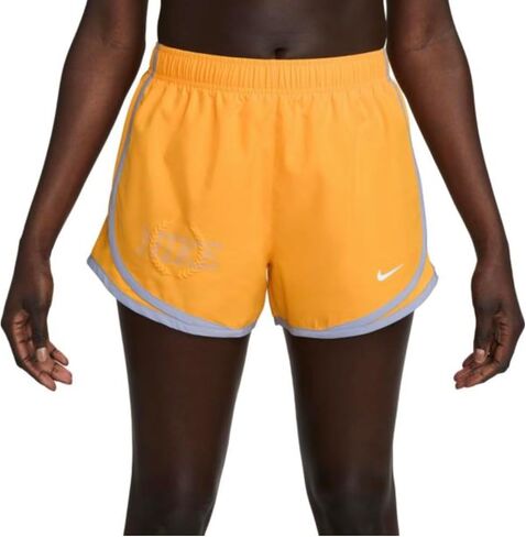 Nike Graphic Tempo Running Shorts Orange/Gray X-Large in Saudi Arabia