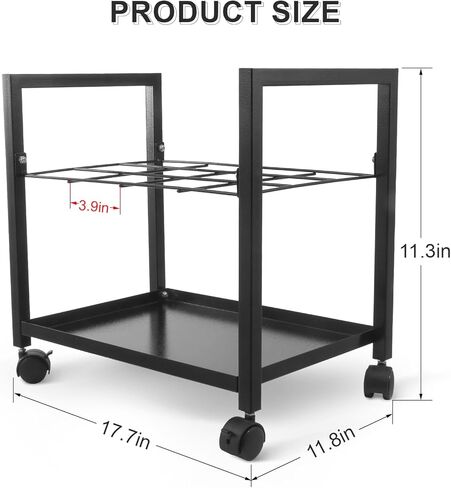 Blueprint Holder - Blueprint Storage Metal Blue Print Storage Organizer with Wheels, 12 Slots Construction Plan Holder to Storage Poster Architectural Rolled Maps for Home Office School in Kuwait