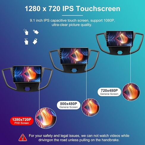 راديو ستيريو للسيارة 4 جيجابايت + 32 جيجابايت Android13 مطور لراديو Ford Transit Tourneo Custom 2013-2019، شاشة لمس IPS عالية الدقة 9.2 بوصة مع CarPlay اللاسلكي وAndroid Auto 5.0 Bluetooth FM RDS GPS in Kuwait