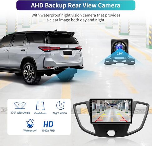 راديو ستيريو للسيارة 4 جيجابايت + 32 جيجابايت Android13 مطور لراديو Ford Transit Tourneo Custom 2013-2019، شاشة لمس IPS عالية الدقة 9.2 بوصة مع CarPlay اللاسلكي وAndroid Auto 5.0 Bluetooth FM RDS GPS in Kuwait