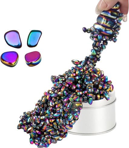 CZMAG Ferrite Magnetic Putty,Weak Magnetic Balls,Over 500pcs Mini Magnetic Stones with 4 Large Magnetic Rocks,Desk Toys for Office and Fidget Toys for Adults (Black)… in Saudi Arabia