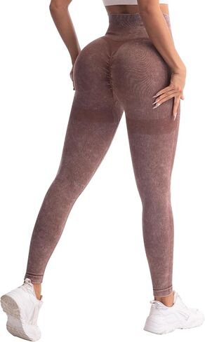 CHRLEISURE Workout Leggings Sets for Women, Gym Scrunch Butt Butt Lifting Seamless Leggings 3 Piece in Saudi Arabia