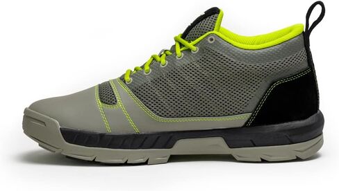 Yard Shoe | Water Resistant and Slip Resistant | Breathable Outdoor Shoe – Grey/Green (Mens 8, Womens 9.5) in Saudi Arabia