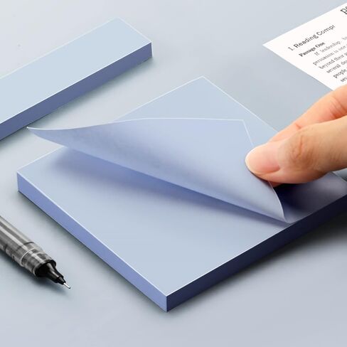 5 Pads Sticky Notes, 100 Sheets/Pad, Pastel Sticky Notes, Sticky Pads, Self-Stick Pads, 3x3 Inch, 5 Pastel Colors, Sticky Notes Aesthetic, Easy to Post for Home, Office, School in Saudi Arabia