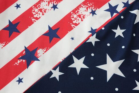 Girls 4th of July Tank Tops American Flag Shirt Kids Patriotic Outfit for Toddler Independence Day Top Tees 1-7T in Saudi Arabia