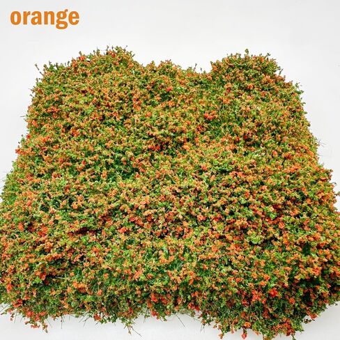 Cayway 24 PCS Static Flower Tufts Miniature Colorful Flower Cluster for Static Grass Tufts for Model Train Railroad Scenery DIY Miniature in Saudi Arabia