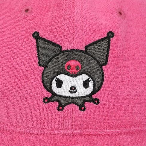 قبعة بيسبول نسائية وردية اللون من Kuromi Character Art-OSFA in Kuwait