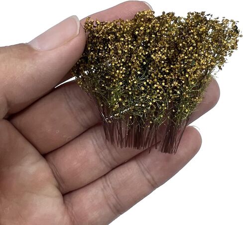 Woohome Green Miniature Shrubs Model Bushes Long Shrub Vegetation Groups Model Grass Tufts for DIY Architecture Building Model Railway Train Diorama Garden Scenery Landscape Layout in Saudi Arabia