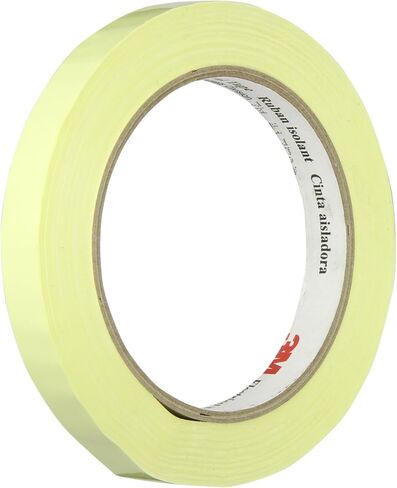 3M 1350F-1 Yellow Electrical Tape, 0.25" width x 72yd length (1 roll) in Saudi Arabia