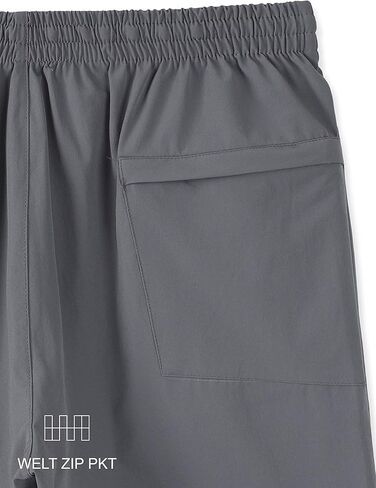 Mens Performance Quick Dry Slim Fit Elastic Waist Active Workout Hiking Track Jogger Pants in Saudi Arabia