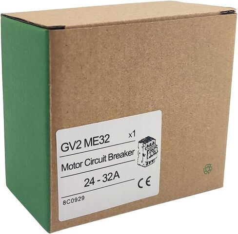 GV2ME32 24A-32A عشاري قطاع دارة المحرك دليل موتور كاتب زر GV2ME جديد in Kuwait