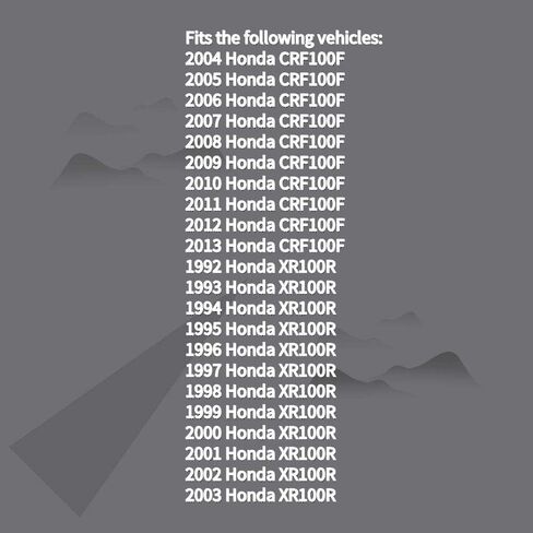 مجموعة حشيات النهاية العلوية تناسب 2004-2013 Honda CRF100F 1992-2003 Honda XR100R in Kuwait