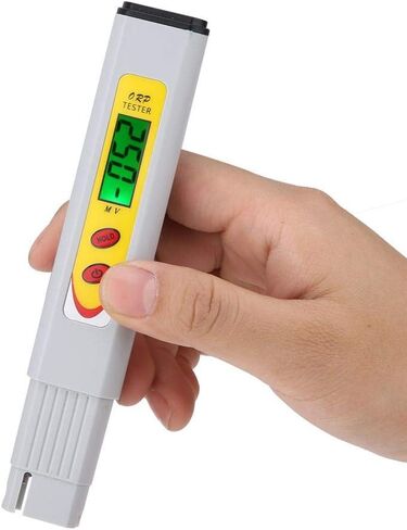 ORP Redox Meter Tester, -1999~1999mV Range, LCD Backlit ORP Meter Water Quality Mater Pen, for Drinking Water, Swimming Pool and Aquarium in Saudi Arabia
