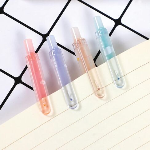 4 Pcs Cute Mechanical Pencils with Eraser and Refill 0.5mm Kawaii Cartoon Pencil School Pencil for Kid Boy Girl Women (Bear) in Saudi Arabia