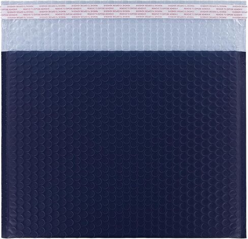 رسائل بريدية فقاعية باللون الكحلي بفتحة جانبية مقاس 13 × 10 بوصة (25 قطعة) in Kuwait