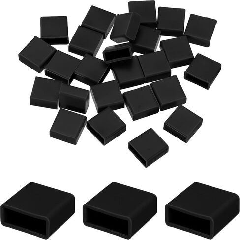 MECCANIXITY 25 قطعة من مقابس منفذ USB من النوع A تغطي أغطية سيليكون مضادة للغبار لطرف USB ذكر، شفاف in Saudi Arabia