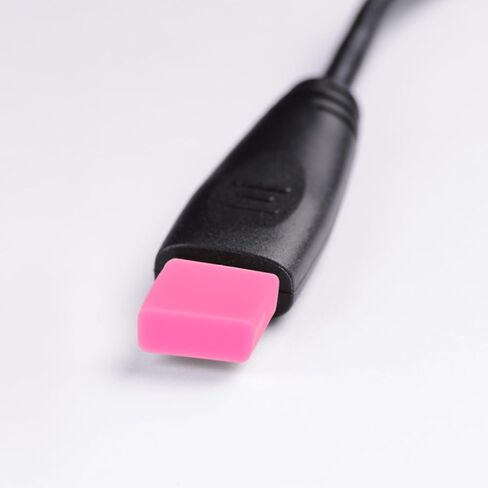 MECCANIXITY 25 قطعة من مقابس منفذ USB من النوع A تغطي أغطية سيليكون مضادة للغبار لطرف USB ذكر، شفاف in Saudi Arabia