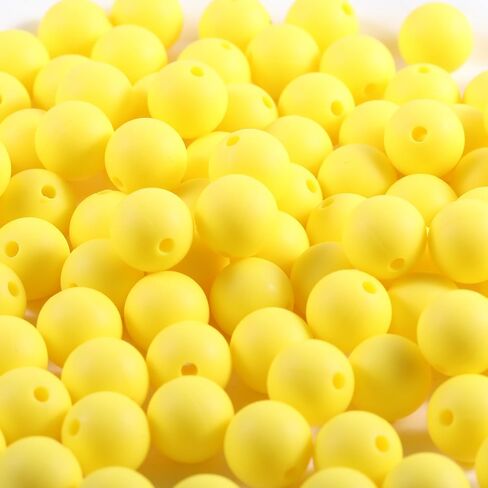 70Pcs Silicone Beads, 15mm Silicone Beads for Keychain Making Silicone Beads for Bracelet Making Necklace Making and Bulk Round Silicone Beads for Pens(Dark Purple) in Saudi Arabia