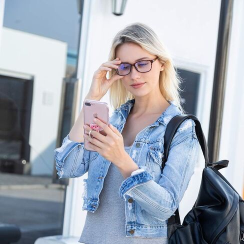 نظارات K KENZHOU زرقاء تحجب الضوء للنساء/الرجال، مضادة للصداع/الوهج/إجهاد العين خفيفة الوزن (C1C2b, 0) in Kuwait