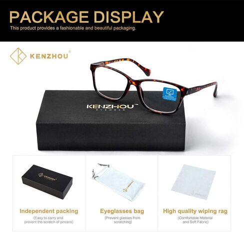 نظارات K KENZHOU زرقاء تحجب الضوء للنساء/الرجال، مضادة للصداع/الوهج/إجهاد العين خفيفة الوزن (C1C2b, 0) in Kuwait