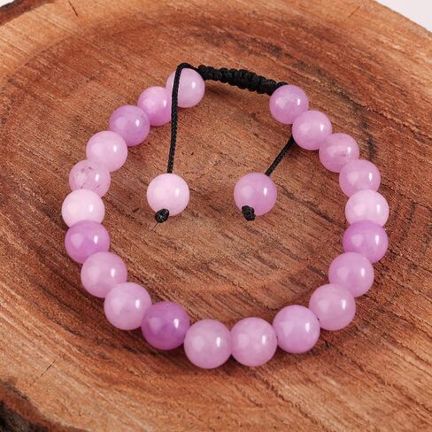Natural Gemstone Beaded Thread Wrap Adjustable 7-10 Inches Bracelet Macrame Unisex Handmade Bracelets Comfort For Dailywear in Saudi Arabia