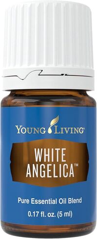 Young Living White Angelica 5ml - Nurturing Aroma Essential Oil Blend - Aromatherapy for a Positive Atmosphere - Skin Benefits and a Fragrance with an Earthy Scent in Saudi Arabia