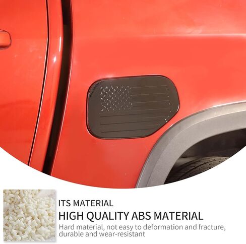 Linskip Gas Door Cover Compatible with Chevrolet Colorado 2014-2023, Fuel Tank Cap Cover for Chevy Colorado Exterior Accessories(black) in Saudi Arabia