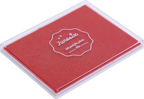 Ink Pad 5 x 4 Inch Craft Large Stamp Pad for Rubber Stamps Finger Painting (Black) in Kuwait