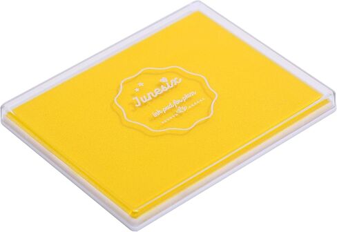 Ink Pad 5 x 4 Inch Craft Large Stamp Pad for Rubber Stamps Finger Painting (Black) in Kuwait