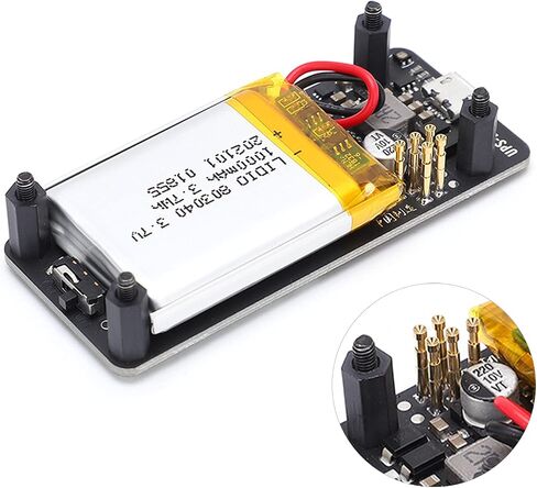 Battery Pack, Easy Installation Durable UPS Power Board for Raspberry Pi Zero, Uninterruptiblepowersupply Lite Supply Battery Pack Charger Accessory for Raspberry Pi Zero in Saudi Arabia