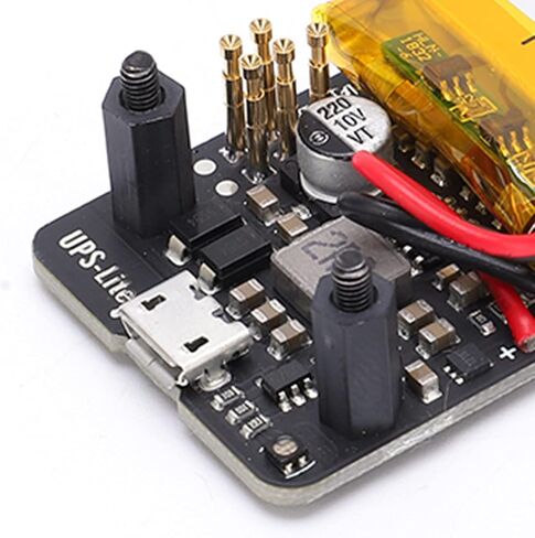 Battery Pack, Easy Installation Durable UPS Power Board for Raspberry Pi Zero, Uninterruptiblepowersupply Lite Supply Battery Pack Charger Accessory for Raspberry Pi Zero in Saudi Arabia