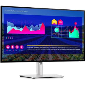 Dell UltraSharp 27 Monitor (U2722D) 27-inch QHD with 2560x1440 Resolution, Comfortview Plus, Infinity Edge
