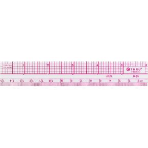 Westcott 10ths/Metric Beveled Ruler, 6-Inch/15cm (B-55)