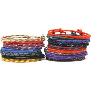 3 Pack Summer Camp Rope Minimal Handmade Knot Friendship Bracelet in Kuwait