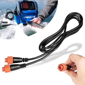 0127-51 Ethernet Cable 6ft(1.8m) ETHEXT-6YL 5-Pin 3005.6855 Network Cable Fit for Most Lowrance Devices