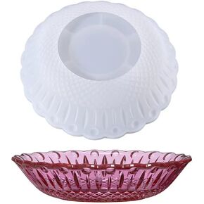 Bowl Resin Molds,Fruit Storage Tray Epoxy Resin Casting Molds, Bowl Silicone Mould for Fruit Plate, Jewelry Dish, Home Decoration