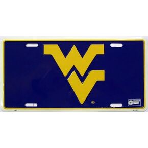 West Virginia Mountaineers - College LICENSE PLATES Plate Tag Tags auto vehicle car front