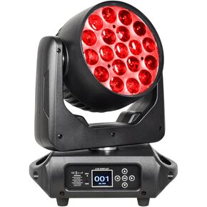 New Upgrade LED Beam Wash 19X15W RGBW Zoom Lighting DXM Lights For DJ Disco Bar Party Stage Lighting Equipment