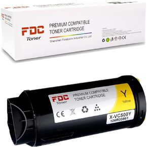 FDC C500 C505 106R03862 Compatible Toner Cartridges Replacement for Xerox VersaLink C505 C505S C505X C500 C500N C500DN Printers (Black)