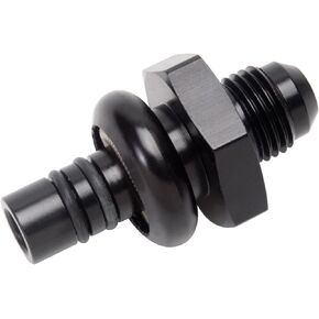 Russell 640903 Black 6AN EFI Adapter Fitting for Ford