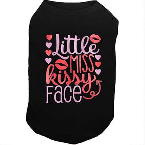 Dog Shirts for Pet Clothes Funny Graphic Valentine's Day Dog Apparel Soft, Lightweight Puppy Shirt Vest for Small med Medium and Large Dogs. (Black-2, Medium) in Kuwait