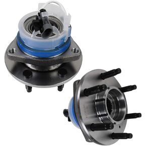Autoround 513236 [2-Pack] Front Wheel Bearing and Hub Assembly Compatible with Chevy Uplander, Pontiac Montana, Saturn Relay, Buick Terraza, 2006 2007 2008 2009 6 Lug w/ABS