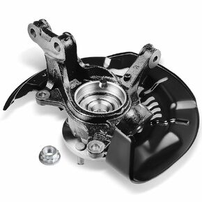 A-Premium Front Steering Knuckle & Wheel Bearing Hub Assembly Compatible with Toyota Highlander 2008-2017 & Lexus RX350 2010-2015, RX450h 2010-2015, Right Passenger Side, Replace # 432110E010