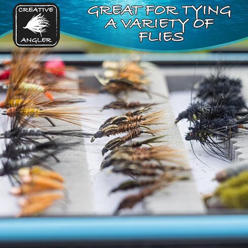 Moose Hair to Make Flies for Fly Fishing - Fly Fishing Accessories - Naturally Colored - Fly Fishing Equipment for Fly Fishing Hooks - Great for Any Fishing Tackle Box in Saudi Arabia